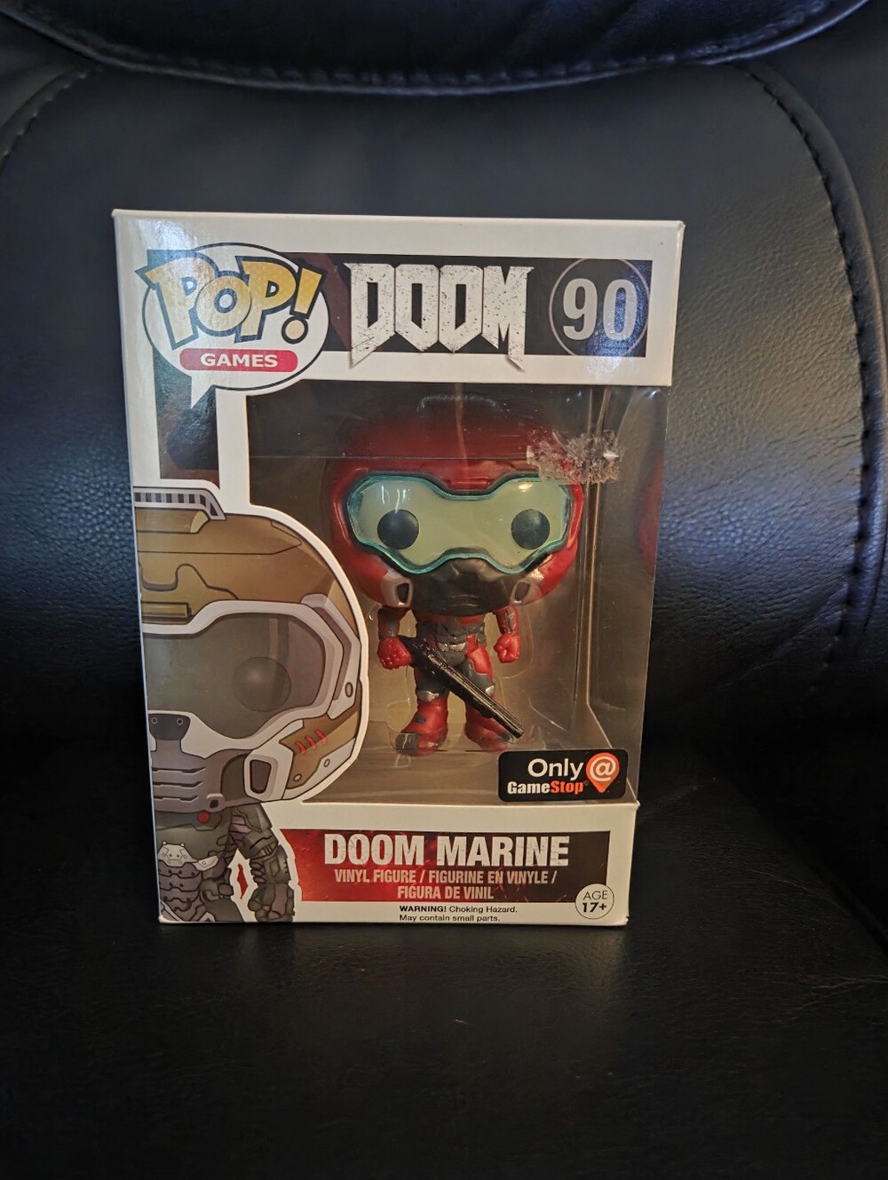 Funko Pop! Games Doom Marine Red Armour Vinyl Figure #90